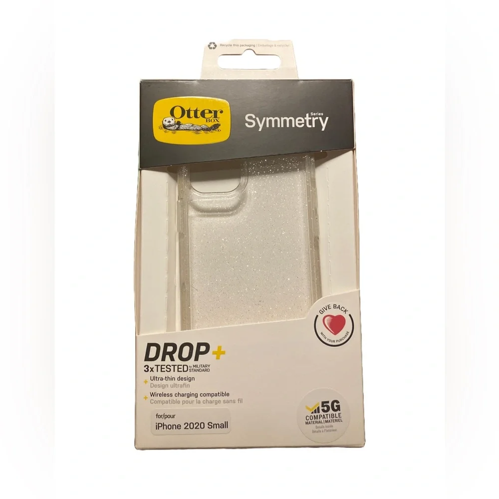 NEW- OTTERBOX Symmetry Series Stardust Case for iPhone 12 Mini - Picture 1 of 6